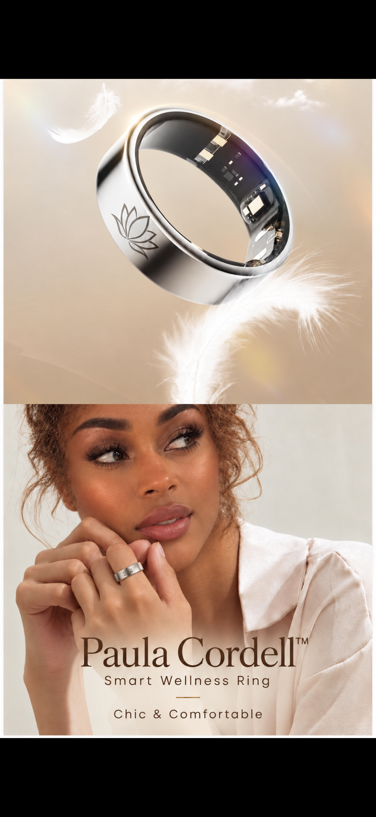 Paula Cordell™ Smart Wellness Ring | Advanced Health Tracking