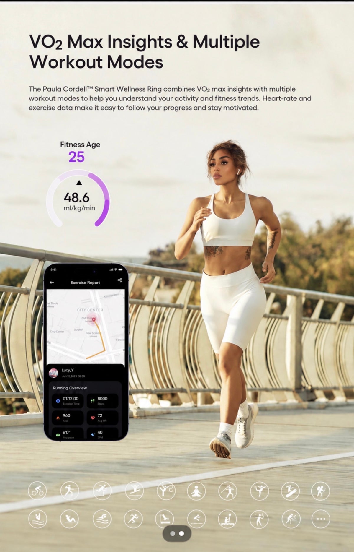 Paula Cordell™ Smart Wellness Ring | Advanced Health Tracking